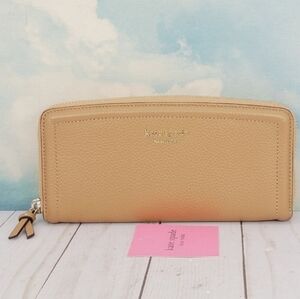 Kate Spade Tan Leather Wallet